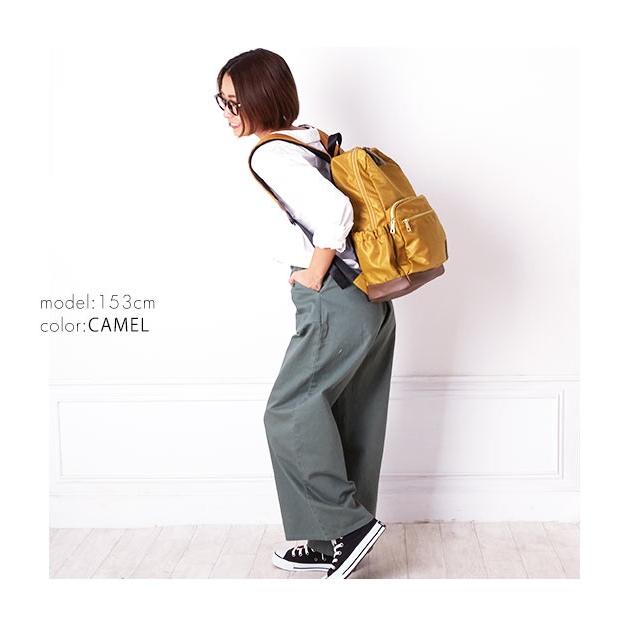 リュック レディース 背面ポケット 通販 通学 通勤 おしゃれ 大容量 女子中高生 ママ 女子 軽量 軽い 大学生 黒 シンプル 無地 リュックサック 高校 リュック | BACKYARD FAMILY | 19