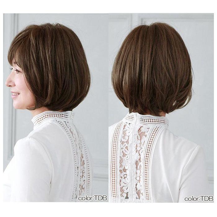 プリシラ 通販プリシラ ウィッグ フルウィッグ ショート 自然 ボブ 黒髪 大人 コスプレ かつら 着物 可愛い おしゃれ ブラック ブラウン 20代 30代 プリシラ | PRISILA | 06