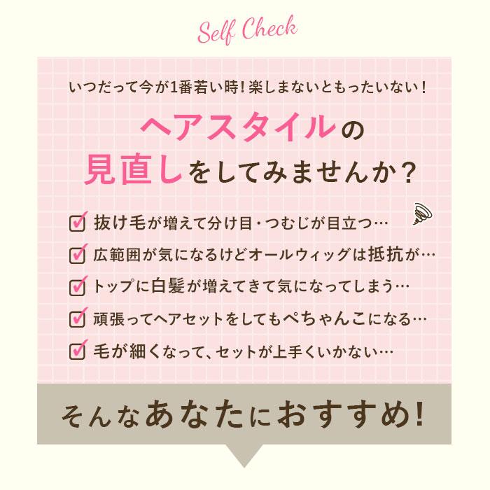 プリシラ 通販プリシラ ウィッグ 部分ウィッグ ヘアピース 自然 ハーフウィッグ ミディアム ストレート ボブ つむじ かつら つけ毛 部分かつら プリシラ | PRISILA | 09