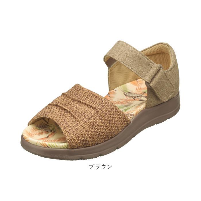 パンジー サンダル 通販 レディース pansy 靴 1420 楽ちんシューズ pansy hearts パンジー ハーツ 履きやすい マジックテープ 夏 春夏 歩きやすい | PANSY | 12