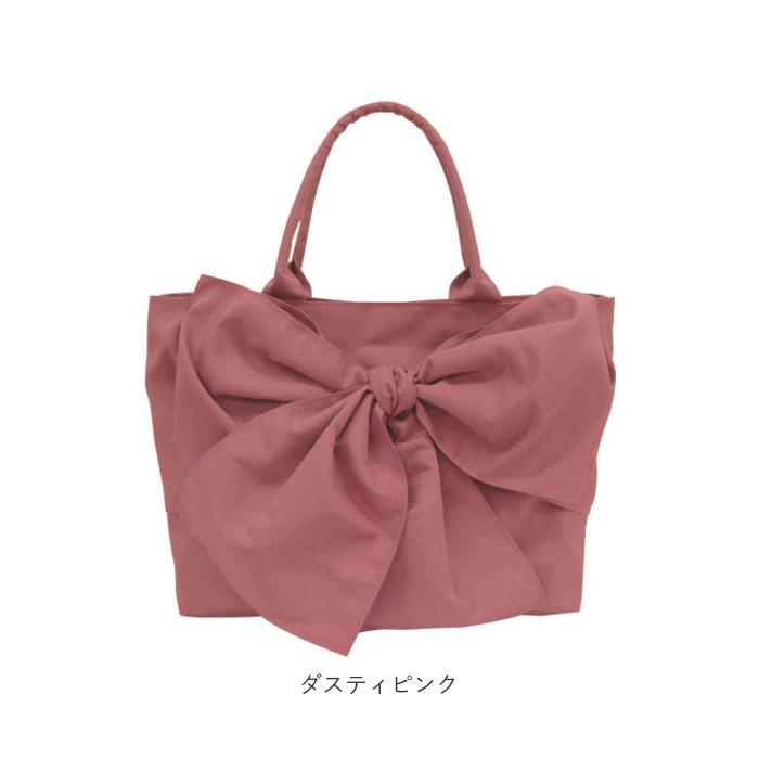 カミオジャパン KAMIO 通販KAMIO JAPAN カミオジャパン リボン トートバッグ トートバック トート リボン 肩掛け 手提げ 軽量 撥水 A4 レディース かわいい pink | pink trick | 24