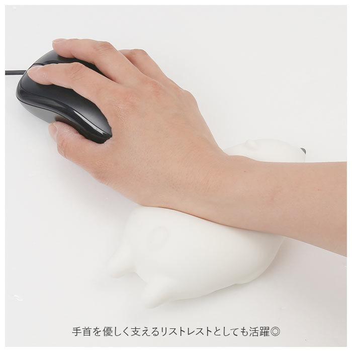アームレスト 通販アームレスト かわいい くま 熊 クマ スマホスタンド リストレスト リラックス 柔らかい 癒し パソコングッズ マウスパッド アームレスト | ブランド登録なし | 06