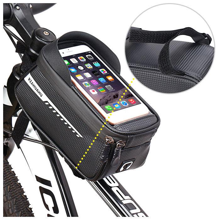 スマホスタンド 通販スマホスタンド 自転車 スマホケース 自転車用スマホホルダー スマホバッグ 携帯ホルダー フレームバッグ オートバイ バイク スマホスタンド |  | 07