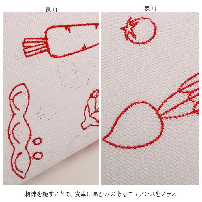 ランチョンマット 撥水 おしゃれ 通販 洗える 手洗い はっ水 32 × 45cm プレースマット 子供 キッズ ファミリー お揃い おそろい 色違い ランチョンマット |  | 18