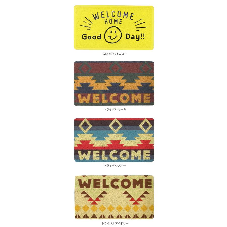 玄関マット 通販玄関マット 屋外 室内 おしゃれ かわいい 薄型 PVC エンボスマット ドアマット 小さめ 滑りにくい 柔らかい シンプル 玄関 ドア 玄関マット |  | 27