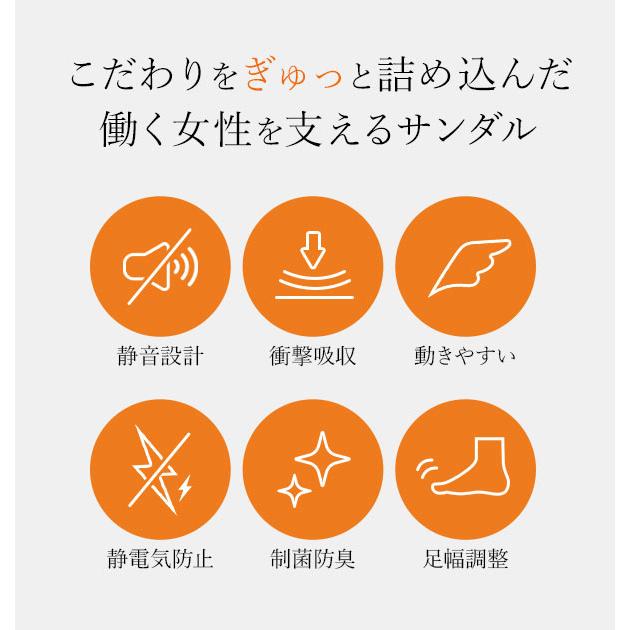 ナースシューズ 疲れにくい 黒 安い ピュアウォーカー ナースサンダル ナース シューズ サンダル レディース スニーカー ソール |  | 04