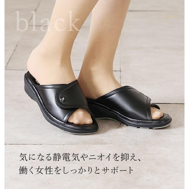 ナースシューズ 疲れにくい 黒 安い ピュアウォーカー ナースサンダル ナース シューズ サンダル レディース スニーカー ソール |  | 06