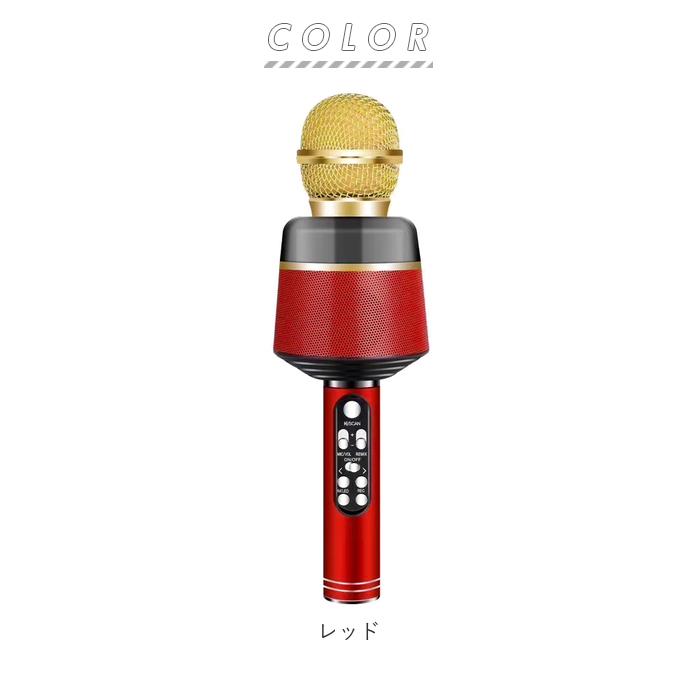 カラオケマイク 家庭用 通販 マイク led付 usb ワイヤレス ワイヤレスマイク ホームパーティー 音楽 イベント 宴会 行楽 花見 お花見 パーティ カラオケマイク | BACKYARD FAMILY | 13