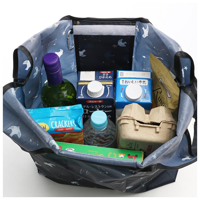 エコバッグ レジ袋型 折りたたみ 通販 トート コンビニエコバッグ コンビニバッグ お弁当 おしゃれ かわいい メンズ レディース コンビニ弁当 エコバッグ | BACKYARD FAMILY | 16