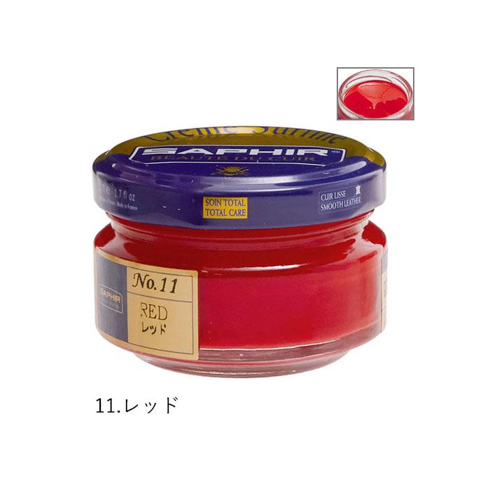 サフィール ビーズワックスファインクリーム SAPHIR 靴ケア用品 定番 無色 ダークタン濃茶 黒 保革剤 ツヤ出し 靴磨き 油性 |  | 35