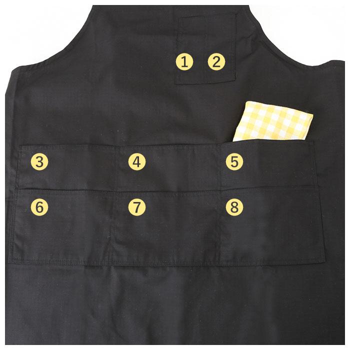 エプロン おしゃれ 通販  ナチュラル レディース メンズ 男女兼用 ワンピース ブラック ネイビー レッド ベージュ グリーン 保育士 カフェ エプロン |  | 09