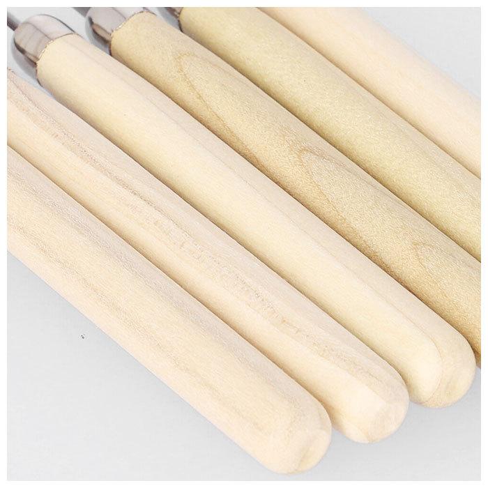 彫刻刀 通販 7本組 大工道具 DIY 義春刃物 丸刀 切出刀 平刀 角刀 プラケース付 マルイチ 砥石 バレン 全鋼製刃 彫刻 版画 図工 美術 彫刻刀 | 義春刃物 | 04