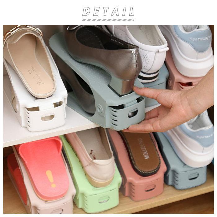 靴ホルダー 通販靴ホルダー 6個セット くつホルダー シューズホルダー 省スペース シューズラック 下駄箱 靴箱 収納アイテム 収納グッズ 整理整頓 靴ホルダー |  | 09