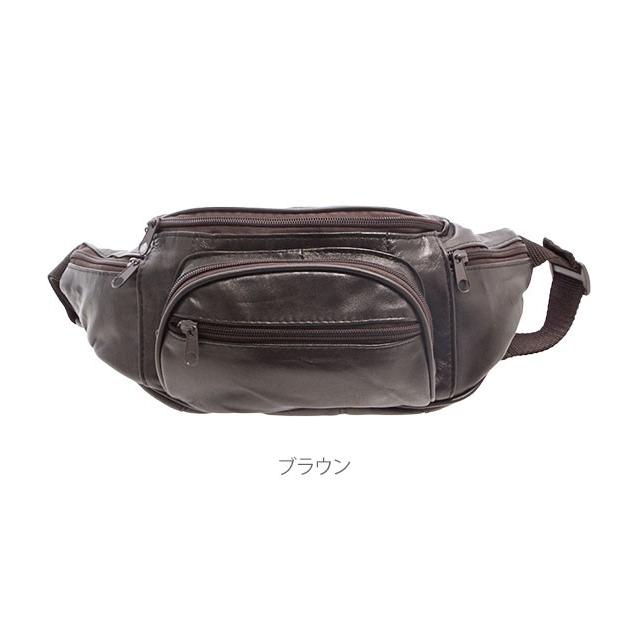 ウエストポーチ メンズ 革 通販 60代 小さめ 革 おしゃれ スポーツ 軽量 ウエストバッグ 皮 ワンショルダー ヒップバッグ ボディバッグ ウエストポーチ | ブランド登録なし | 07