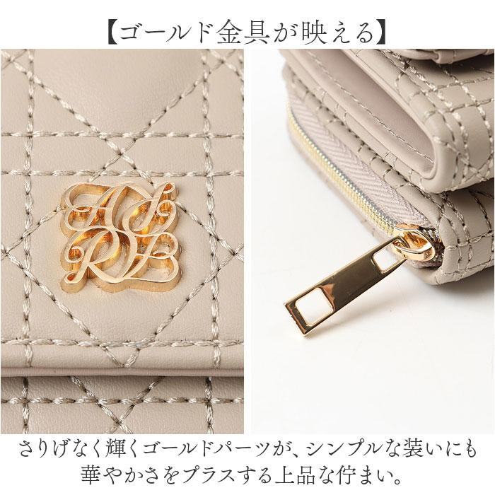 アルトローズ 財布 ALTROSE 通販 三つ折り財布 3つ折り財布 ミニ財布 コンパクト財布 折財布 ウォレット ラウンドファスナー レディース | ALTROSE | 13