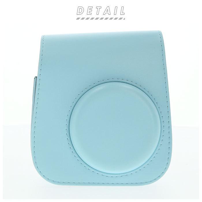 新作入荷 新品 チェキ ケース 通販 Mini 11 9 8 Instax Mini8 カメラケース カバー レザー調 カメラバッグ 収納ポーチ ポーチバッグ ショルダー コンパクト ストラップ Riosmauricio Com