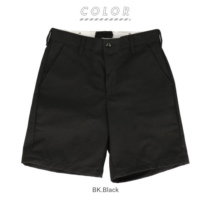 ハーフパンツ メンズ 通販 red kap パンツ pt26 ブランド レッドキャップ ショートパンツ w30 w31 w32 w33 w34 ブラック ブラウン ネイビー 無地  ハーフパンツ | RED KAP | 15