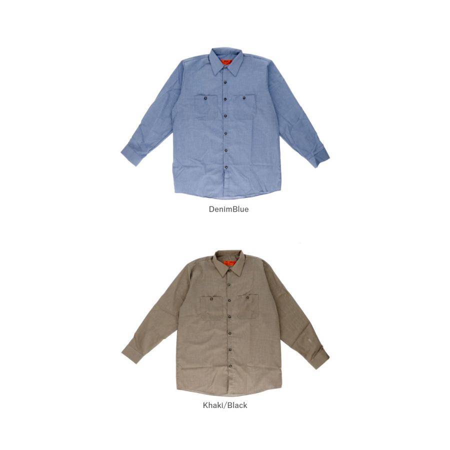ワークシャツ red kap ワークシャツ レッドキャップ SP14 通販 メンズ ブランド redkap おしゃれ シャツ 長袖 襟付 大人 きれいめ ストライプ ロングスリーブ 冬 | RED KAP | 17