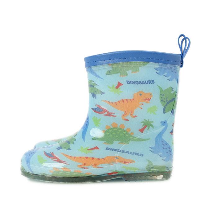 レインブーツ 通販レインブーツ キッズ スケーター 14cm 16cm 長靴 女の子 男の子 子供 通園 通学 かわいい 恐竜 ディノサウルス レイングッズ レインブーツ |  | 05