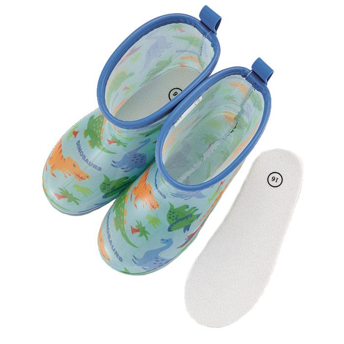 レインブーツ 通販レインブーツ キッズ スケーター 14cm 16cm 長靴 女の子 男の子 子供 通園 通学 かわいい 恐竜 ディノサウルス レイングッズ レインブーツ |  | 08