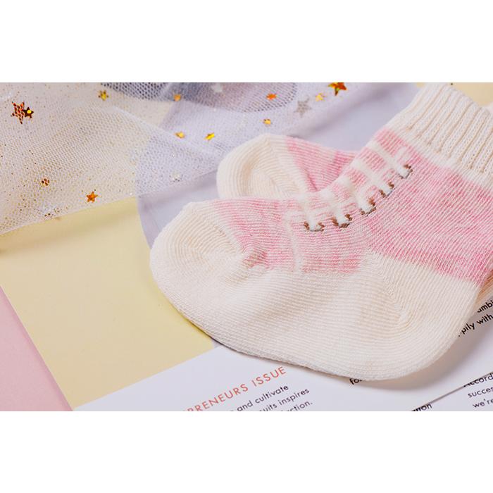 スニーカー柄 靴下 ベビー 通販 赤ちゃん ソックス くつ下 新生児 女の子 男の子 日本製 オーガニックコットン かわいい ボタニカルダイ 7-9cm スニーカー柄 |  | 04