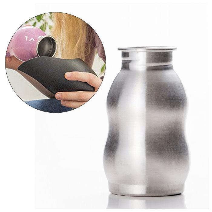 犬 通販犬 散歩 給水ボトル ウォーターボトル 水 ボトル おしゃれ シンプル カラビナ 携帯 持ち運び ROOP ループ ステンレスボトル Sサイズ 350ml 水入れ 犬 | ROOP | 12