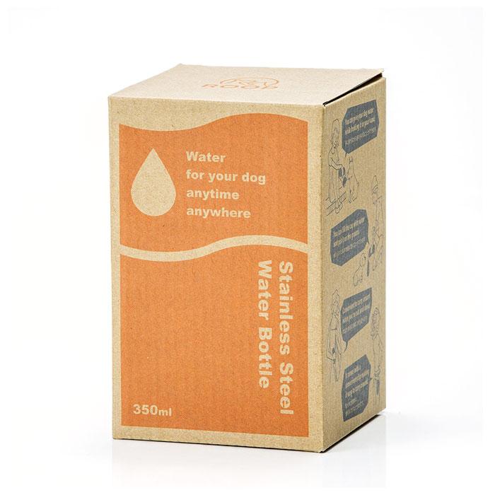 犬 通販犬 散歩 給水ボトル ウォーターボトル 水 ボトル おしゃれ シンプル カラビナ 携帯 持ち運び ROOP ループ ステンレスボトル Sサイズ 350ml 水入れ 犬 | ROOP | 14