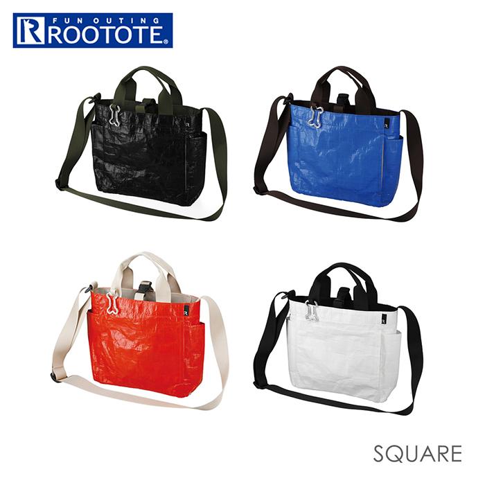 ルートート 通販ルートート ショルダー ROOTOTE レディース メンズ トートバッグ 2way ショルダーバッグ 斜めがけ レジャーシート素材 バッグ SQUARE 1949 SN | 
