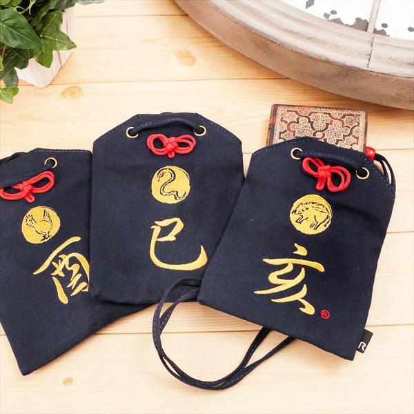 ルートート Rootote ルートート スマホ ポシェット 通販 TINYROO タイニールー ユニセックス お守り ショルダー 刺繍 旅行 スマホケース トートバッグ 干支 | ROOTOTE