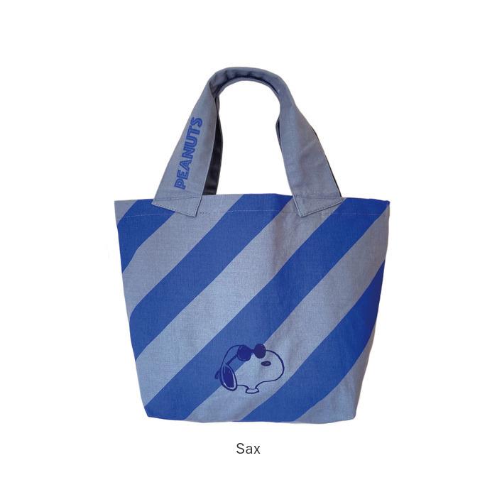 ルートート 通販ルートート スヌーピー デリ トートバッグ 布 小さめ レディース ROOTOTE DELI 綿 コットン 軽量 軽い ボーダー ストライプ JOE COOL ジョー・ | ROOTOTE | 13