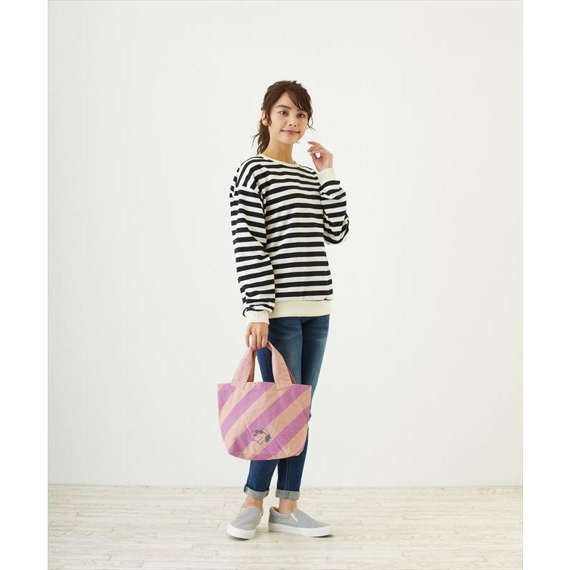 ルートート 通販ルートート スヌーピー デリ トートバッグ 布 小さめ レディース ROOTOTE DELI 綿 コットン 軽量 軽い ボーダー ストライプ JOE COOL ジョー・ | ROOTOTE | 06