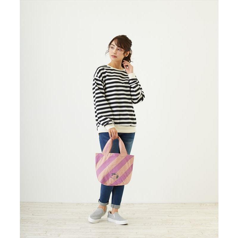 ルートート 通販ルートート スヌーピー デリ トートバッグ 布 小さめ レディース ROOTOTE DELI 綿 コットン 軽量 軽い ボーダー ストライプ JOE COOL ジョー・ | ROOTOTE | 07