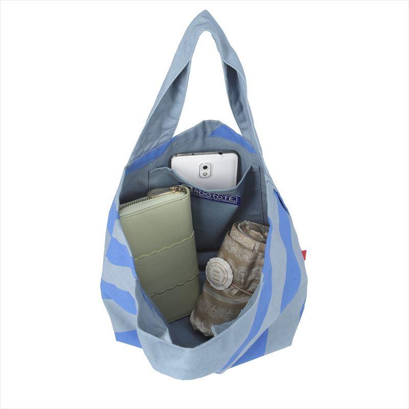 ルートート 通販ルートート スヌーピー デリ トートバッグ 布 小さめ レディース ROOTOTE DELI 綿 コットン 軽量 軽い ボーダー ストライプ JOE COOL ジョー・ | ROOTOTE | 11