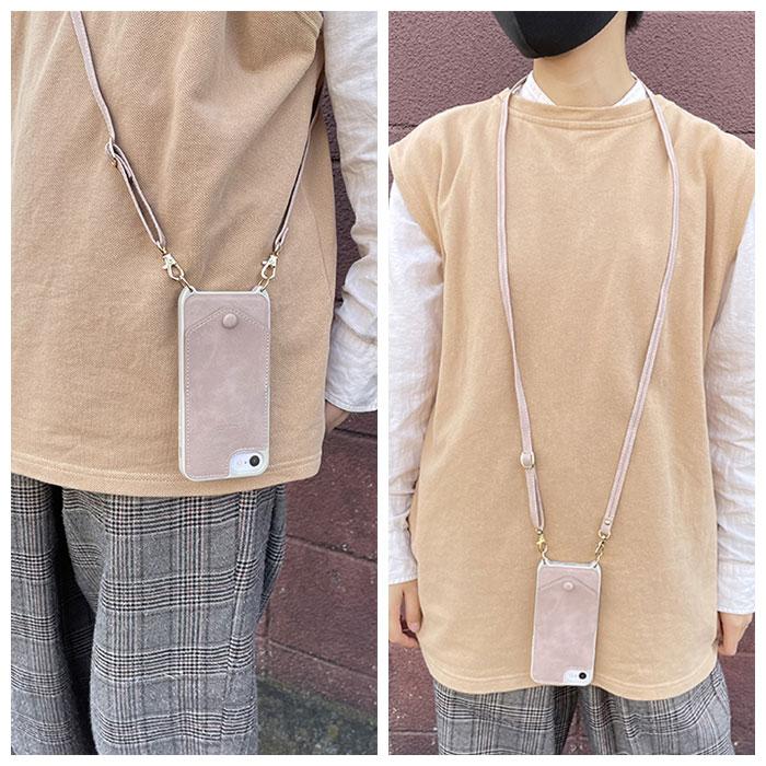 スマホケース 通販スマホケース ショルダー タイプ スマホショルダーストラップ 紐 アイフォン13ケース アイフォン14ケース ショルダー iPhone14  スマホケース | ブランド登録なし | 08