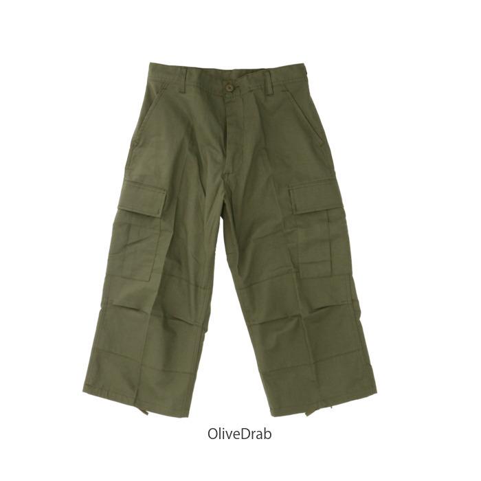 ワークパンツ メンズ 通販 rothco カーゴパンツ ロスコ ハーフパンツ 7分丈 七分丈 カーゴ ワーク カプリパンツ サイドポケット カーゴポケット ワークパンツ | ROTHCO | 14