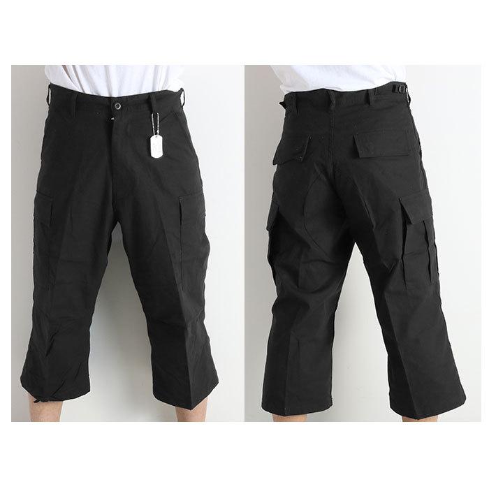ワークパンツ メンズ 通販 rothco カーゴパンツ ロスコ ハーフパンツ 7分丈 七分丈 カーゴ ワーク カプリパンツ サイドポケット カーゴポケット ワークパンツ | ROTHCO | 06