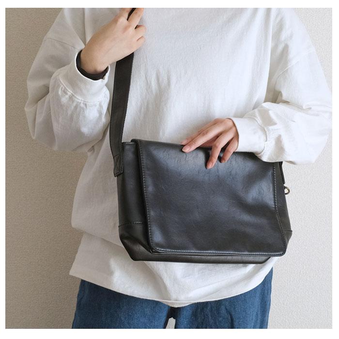 ショルダーバッグ 通販ショルダーバッグ メンズ 小さめ 斜めがけ かっこいい 通勤 通学 サブバッグ かぶせ ミニショルダーバッグ シンプル ショルダーバッグ | RENAME（バッグ） | 08