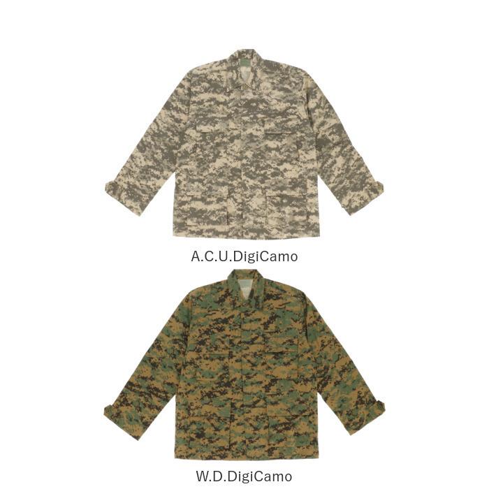 長袖シャツ 通販長袖シャツ メンズ ロスコ ジャケット シャツジャケット 大きいサイズ ミリタリー ブランド 迷彩 カモフラ 無地 アメカジ カジュアル アウター | ROTHCO | 17