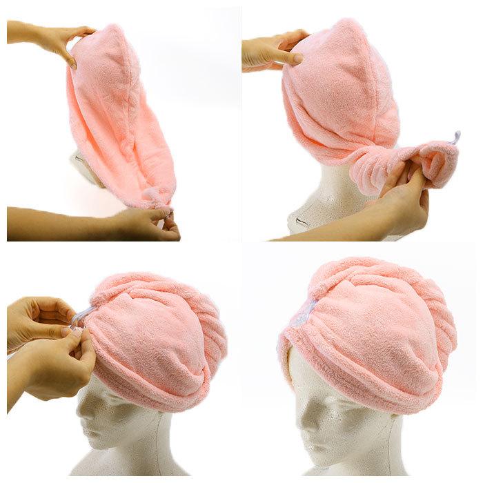 タオルキャップ 大人 通販 ヘアドライタオル ヘアドライキャップ ターバンタイプ 無地 シンプル ふわふわ 吸水 髪 ヘア ドライ ヘアバンド タオルキャップ |  | 07
