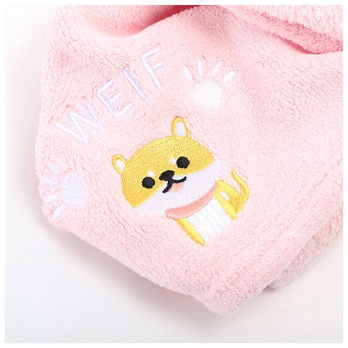 タオルキャップ 大人 通販 ヘアドライタオル ヘアドライキャップ ターバンタイプ シンプル おしゃれ かわいい 刺繍 ふわふわ 吸水 スイミング タオルキャップ |  | 13