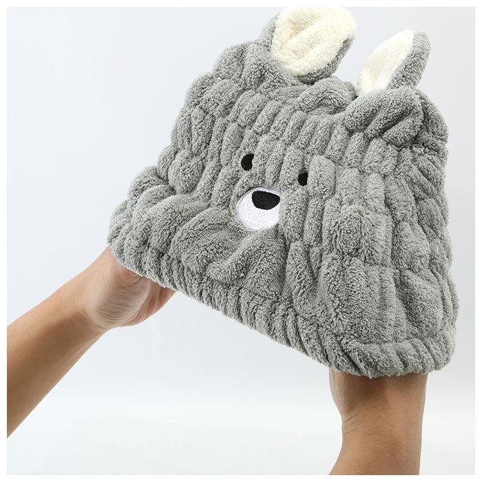 タオルキャップ 通販タオルキャップ 子供 キッズ ヘアキャップ 吸水 女の子 男の子 キャップタオル 耳付き ドライキャップ タオルドライ タオルキャップ |  | 13