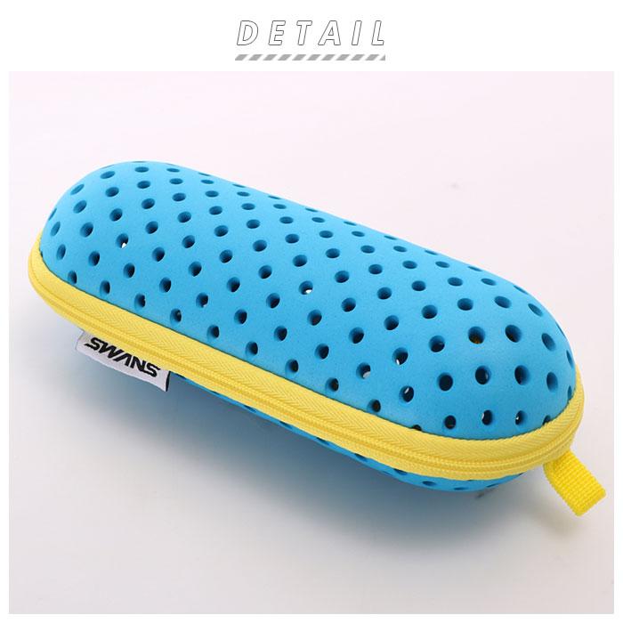 ゴーグルケース 通販ゴーグルケース 水泳 大人 Mサイズ ゴーグル ケース 換気穴 水が切れる 収納 ポーチ 水泳 ジム フィットネスゴーグル向け ゴーグルケース | SWANS | 07