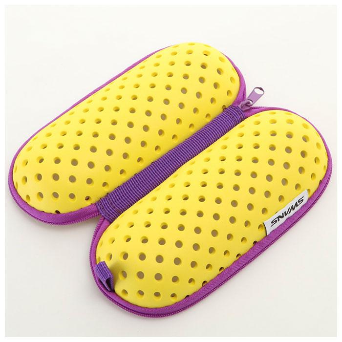 ゴーグルケース 通販ゴーグルケース 水泳 子供 Sサイズ ゴーグル ケース 換気穴 水が切れる 収納 ポーチ 競泳 水泳 ジュニアゴーグル向け ゴーグルケース | SWANS | 09