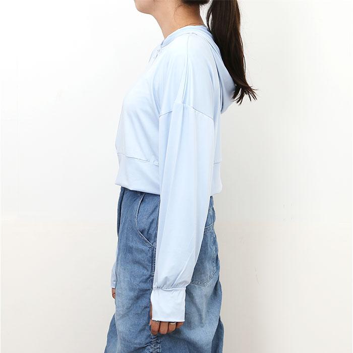 接触冷感 ラッシュガード レディース 通販 ショート丈 レディースラッシュガード 長袖ラッシュガード パーカー ビーチウェア マリンウェア トップス 接触冷感 |  | 15