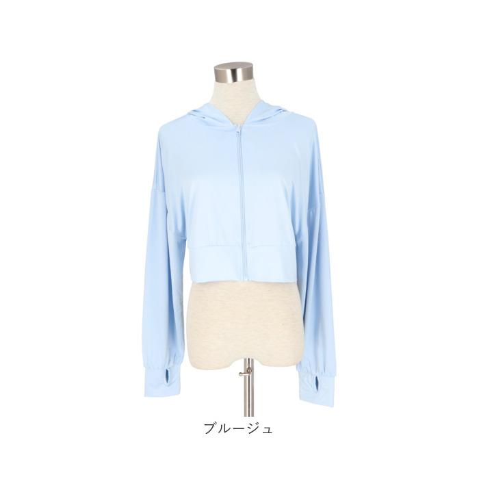 接触冷感 ラッシュガード レディース 通販 ショート丈 レディースラッシュガード 長袖ラッシュガード パーカー ビーチウェア マリンウェア トップス 接触冷感 |  | 20