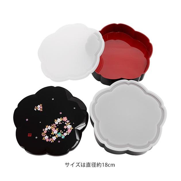 重箱 運動会 お花見 通販 お弁当箱 2段 お重箱 二段 6.5桜オードブル オードブル 容器 ランチボックス 大容量 1800ml 900ml×2 お重 行楽弁当箱 重箱 |  | 03