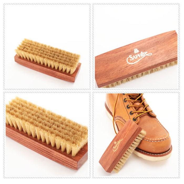 靴磨きセット 通販 サフィール 補修クリーム SAPHIR カラー補修 レノベイティングカラー補修クリーム ポリッシュクロス ブリストル 靴磨きセット | SAPHIR | 03