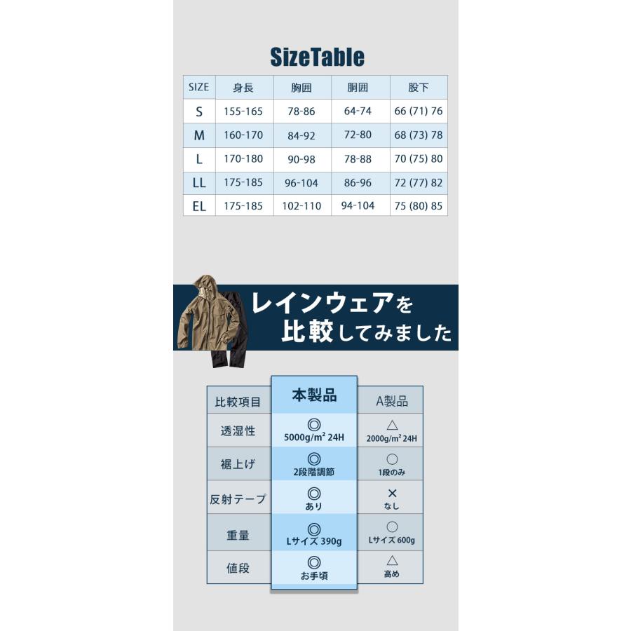 マック 通販マック レインウェア AS-6700 Makku レインスーツ レインコート 上下 メンズ レディース 男女兼用 ユニセックス 撥水 はっ水 防水テープ 透湿 | Makku | 17