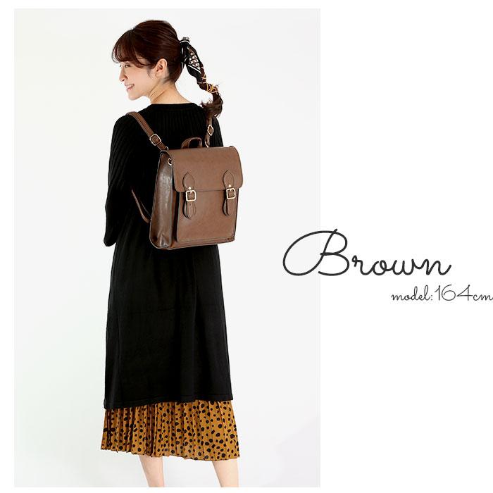 リュク リュック 通販リュック レディース 大人 かわいい サッチェルバッグ 2way 3wayバッグ 縦型サッチェルバッグ ショルダーバッグ ハンドバッグ A4 |  | 08