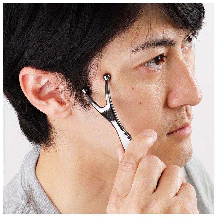 スカルプローラー 通販 頭皮 頭皮ケア 頭皮マッサージ器 スカルプケア スカルプ ヘアケア ローラー 熱伝導 鍼 顔 温め 温かい バス お風呂 スカルプローラー | フォーメン | 05